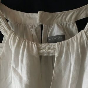 Ann Taylor linen and cotton dress